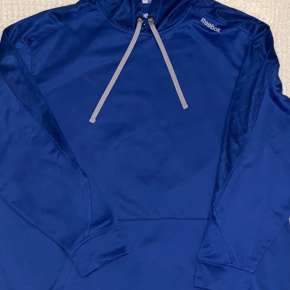 mens blue hoodie